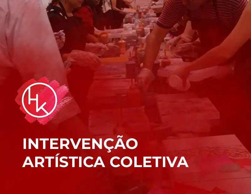 Intervenção artística coletiva helena kavaliunas